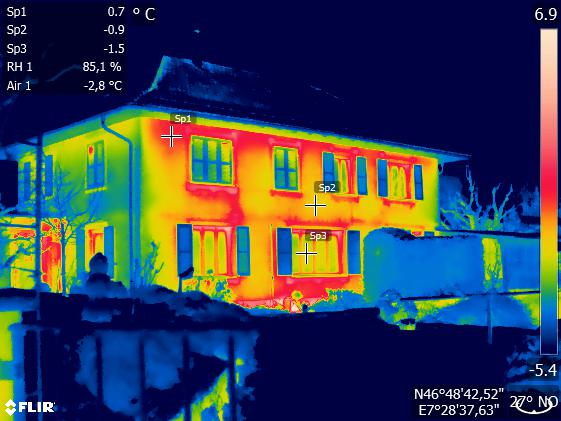Gebäude Thermografie | EGT Hadorn
